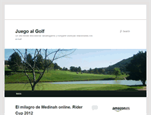 Tablet Screenshot of juegoalgolf.com